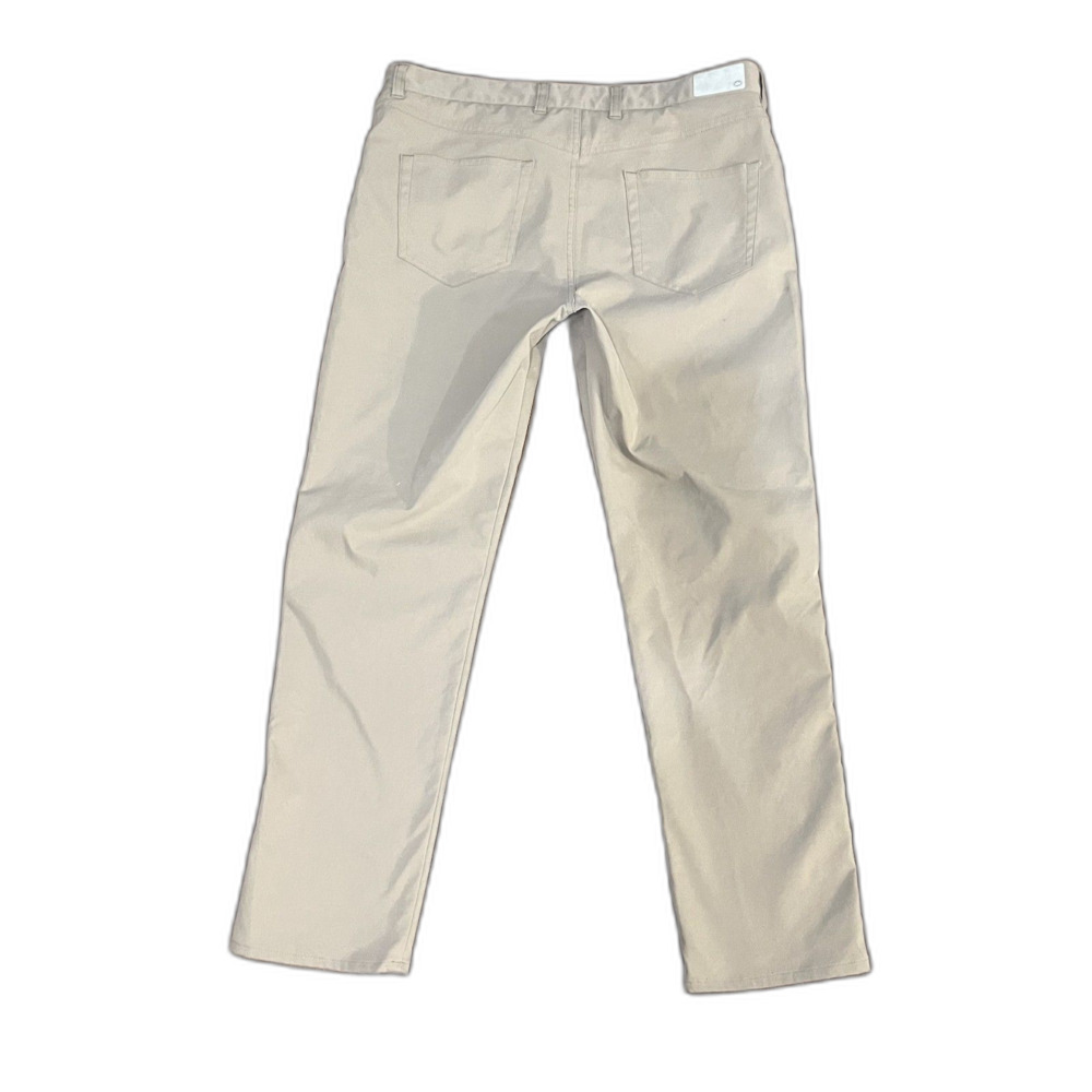 Peter Millar EB66 Performance Five-Pocket Pants Khaki Tan Mens 35x30 ME0EB66FB - Picture 5 of 5